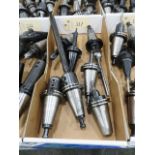 (7) CAT 50 Taper Tool Holders