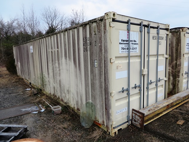 Shanghai Baoshan Pacific SP-OWLF-40DD 40' Shipping Container, sn ...
