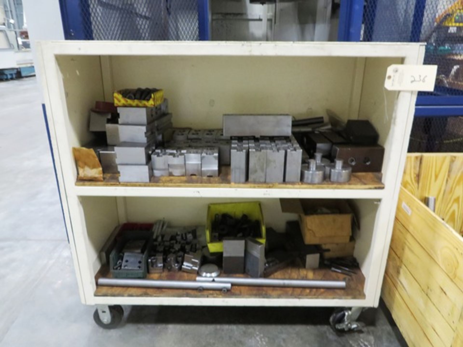 Assorted Jaws with Portable Cabinet