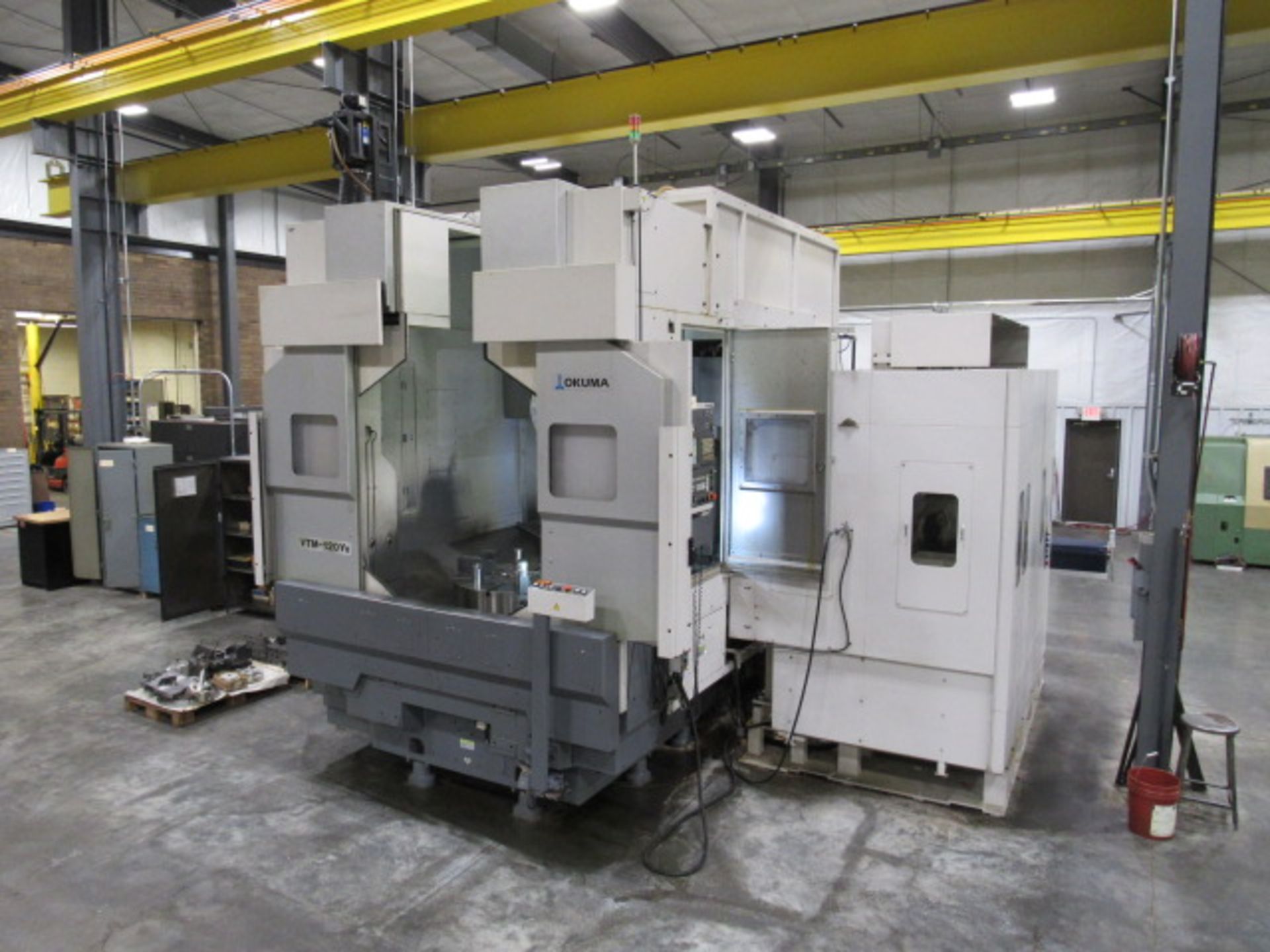 Okuma VTM-120YB 5-Axis CNC Vertical Turning Center - Image 4 of 12