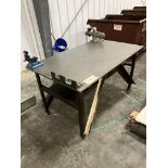3' x 5' x 3/4'' Steel Table (no vise)