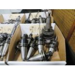 (8) CAT 40 Taper Tool Holders