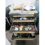 6 Drawer Portable Lista Type Tool Cabinet with Contents