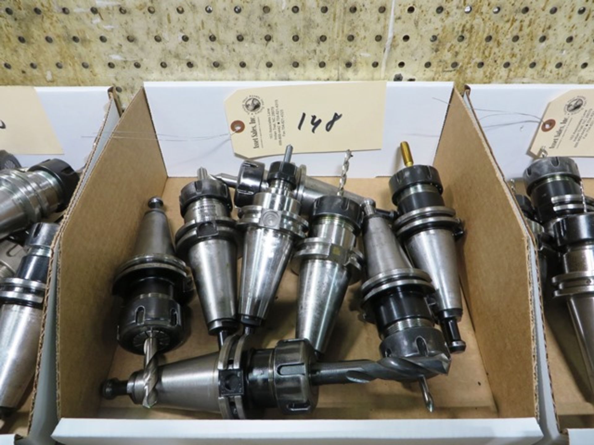 (8) CAT 40 Taper Tool Holders