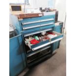 6 Drawer / 2 Door Lista Type Tool Cabinet with Contents