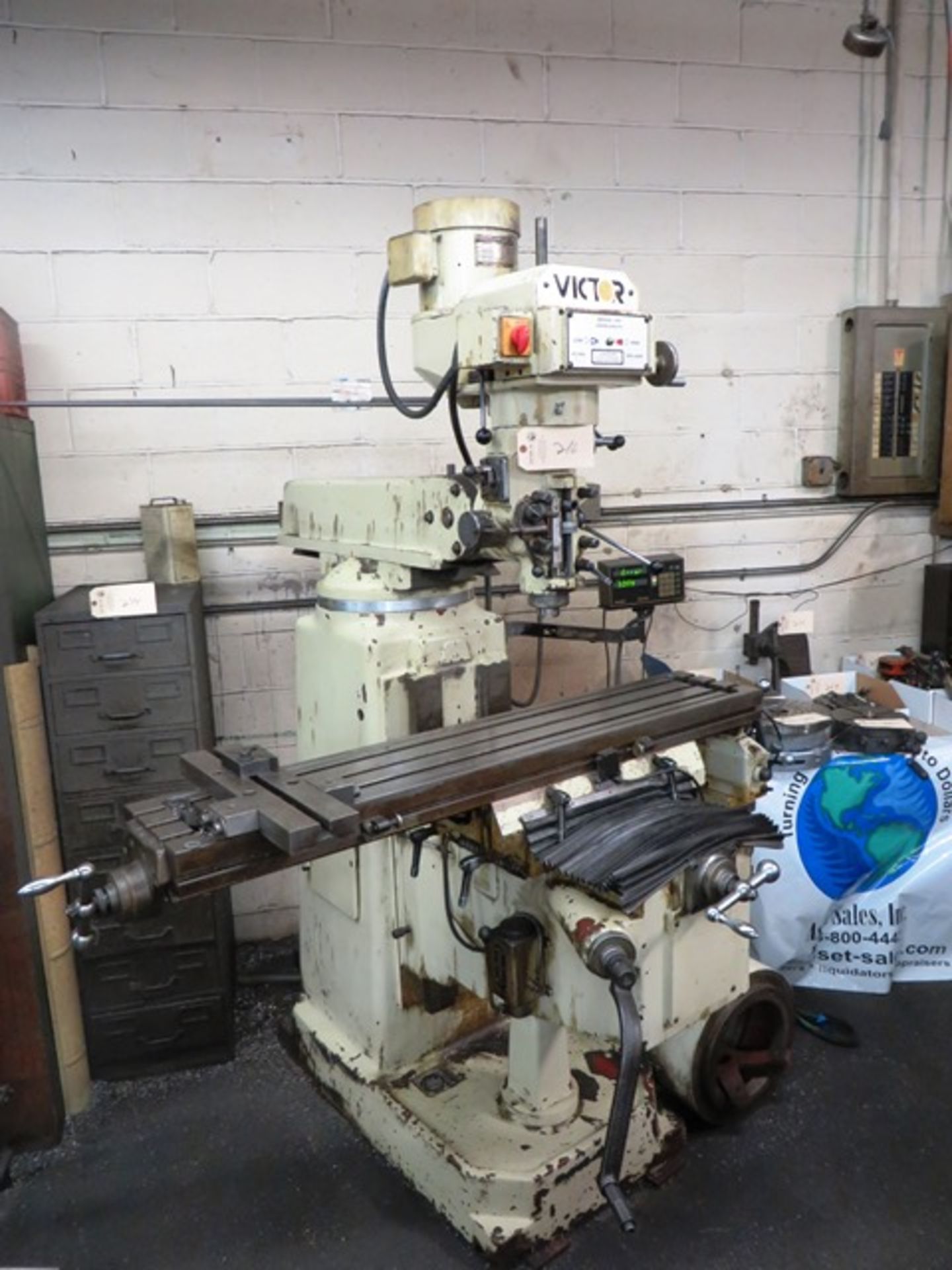 Victor JF-4RS Variable Speed Vertical Milling Machine - Bild 3 aus 3