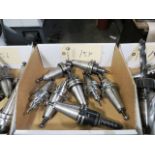 (8) CAT 40 Taper Tool Holders