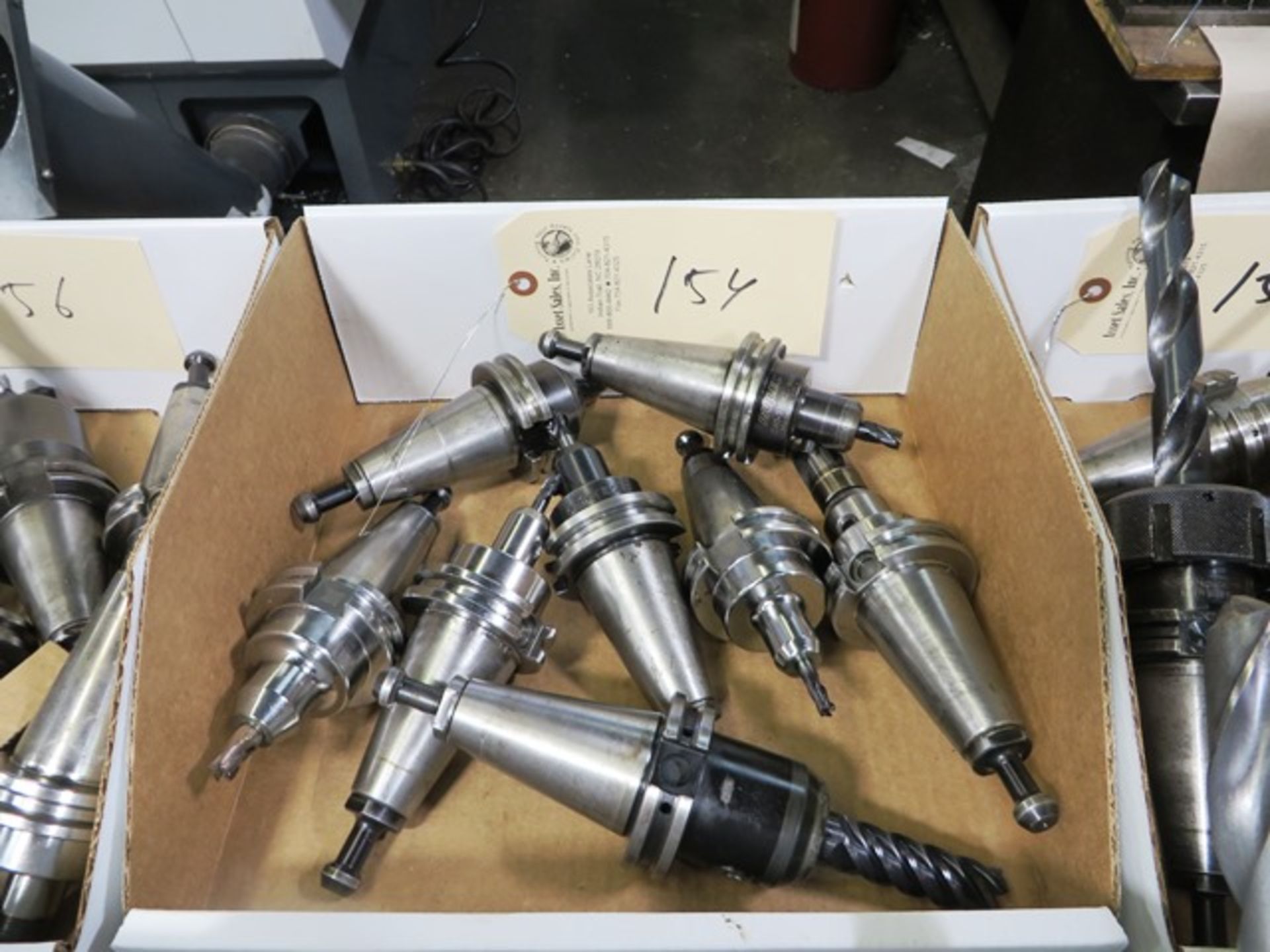 (8) CAT 40 Taper Tool Holders