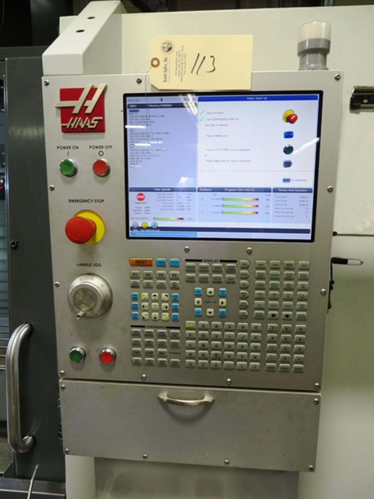 Haas VF-4 3-Axis CNC Vertical Machining Center - Image 2 of 7