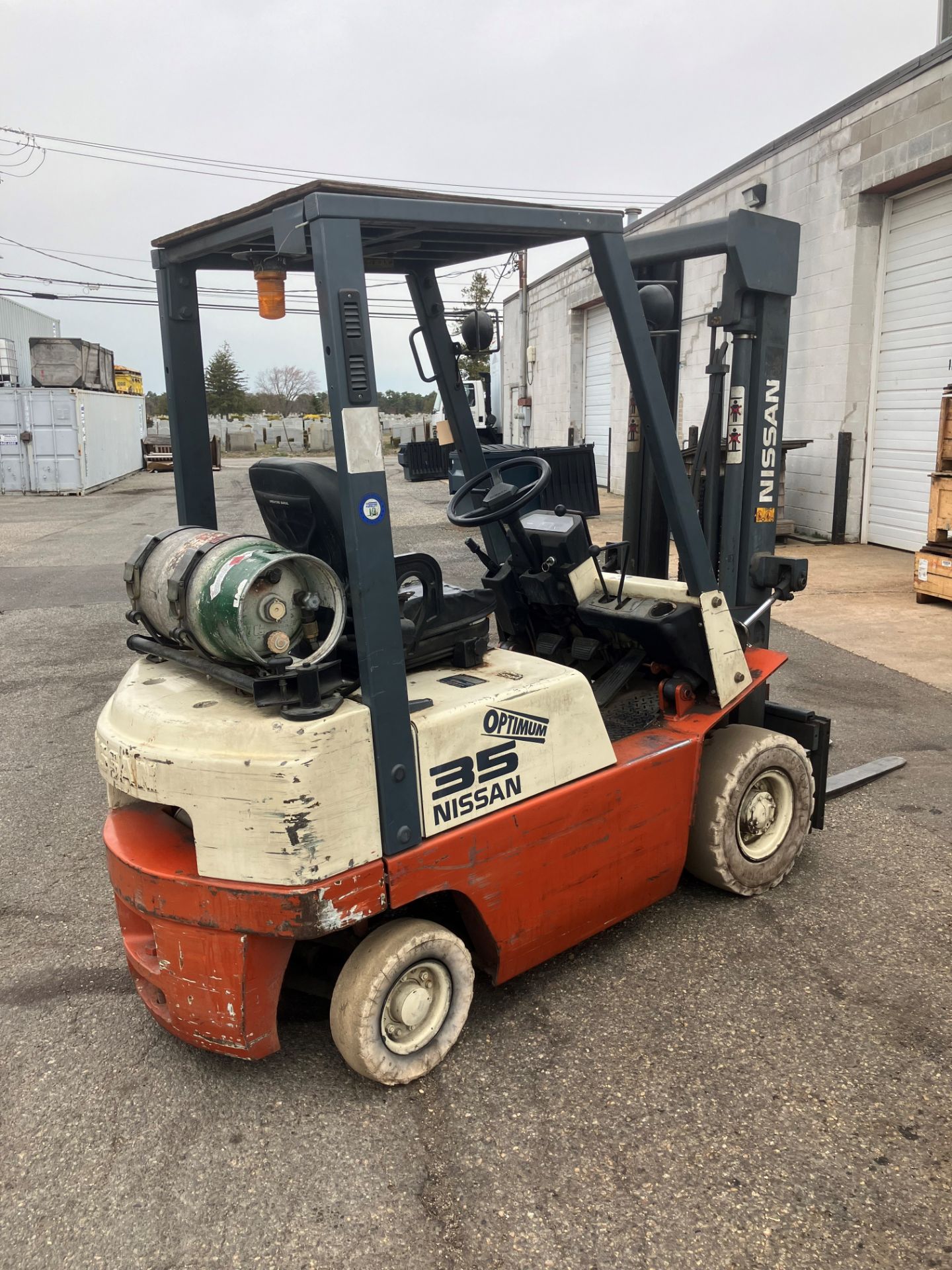 Nissan PJ01A18PV 3,500lb Propane Forklift - Image 4 of 5