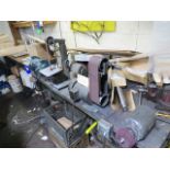 Workbench with 4'', 1'' Belt Sander & Jet Double End 16'' Bench Grinder