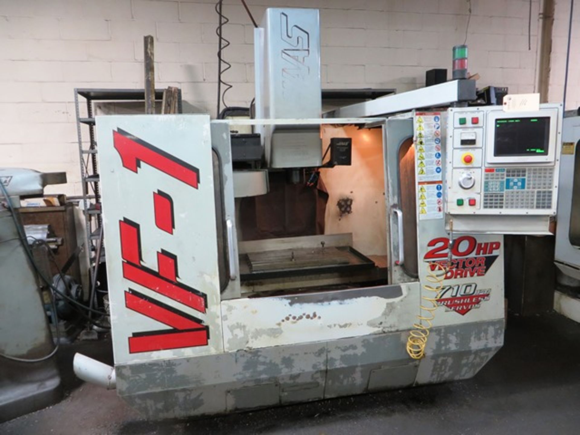 Haas VF-1 CNC Vertical Machining Center - Image 3 of 5