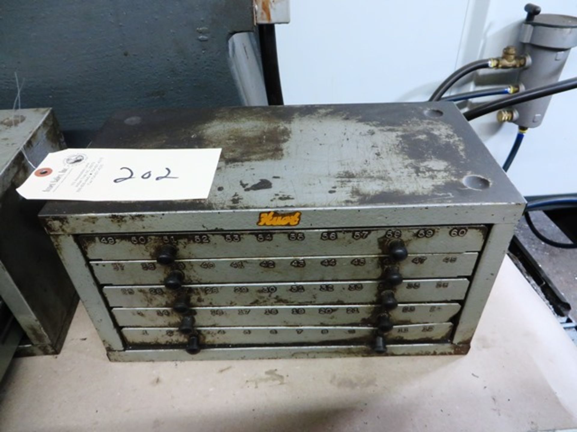 Huot 5 Drawer Index Box with Drills