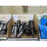 (8) CAT 40 Taper Tool Holders