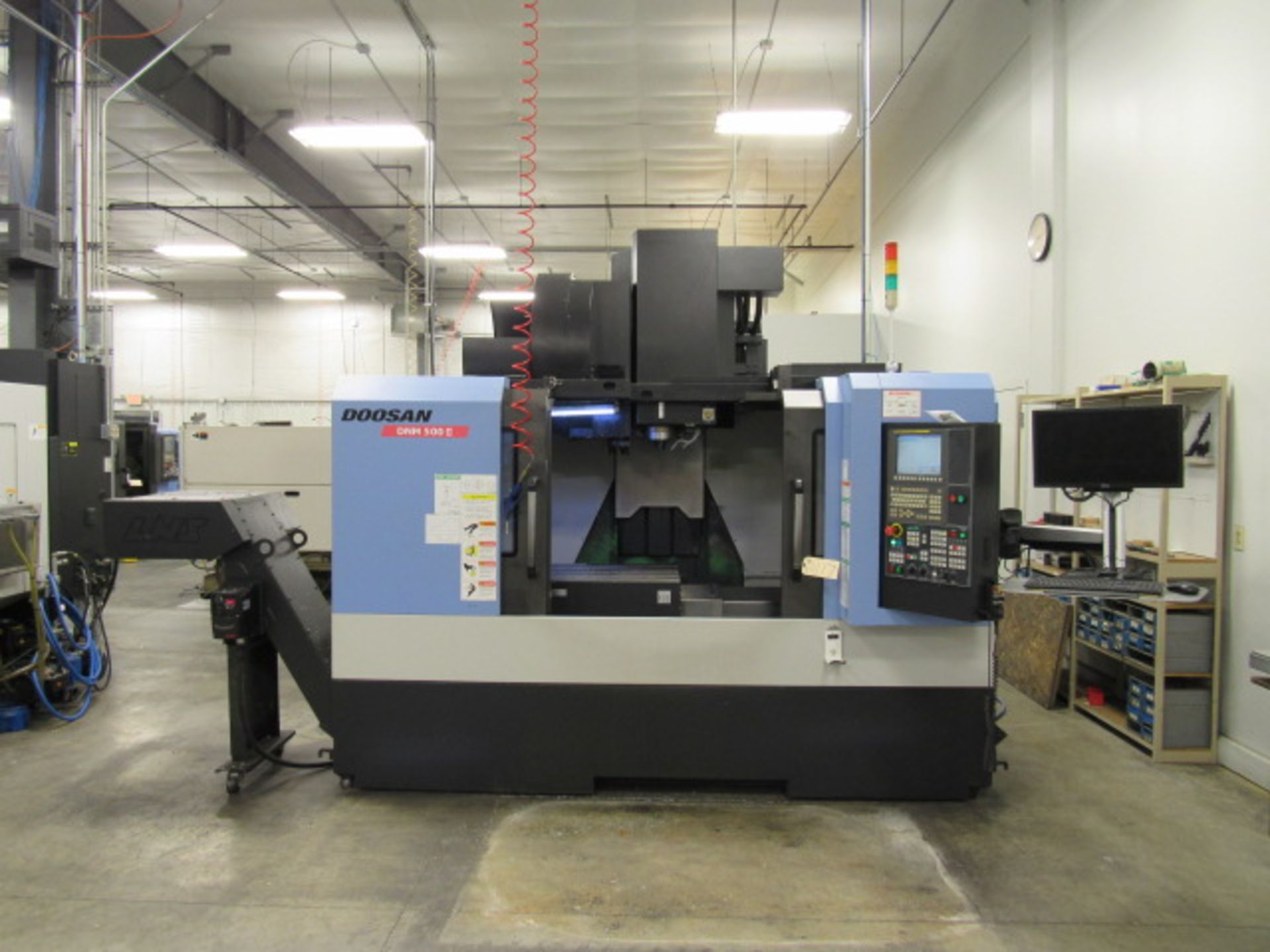 Doosan DNM 500 II CNC Vertical Machining Centers with 47.2'' x 21.2'' Tables, Big Plus #40, - Image 9 of 9