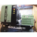 Sullair ST0709AC 7.5 HP Rotary Screw Air Compressor, sn:37217070284, mfg.2018
