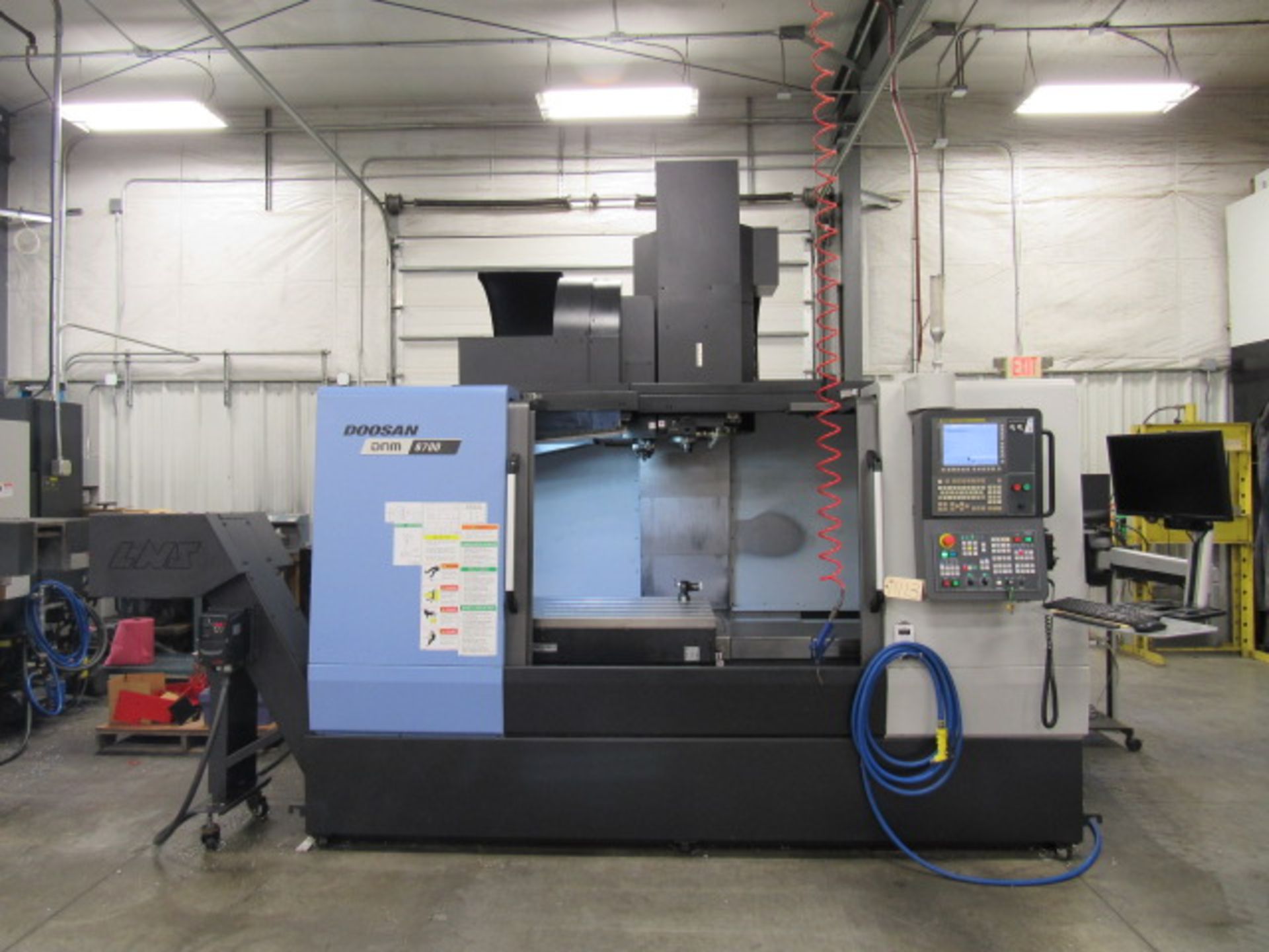 Doosan DNM 6700 CNC Vertical Machining Center with 59.1'' x 26.4'' Table, Big Plus #40, Spindle - Image 9 of 9