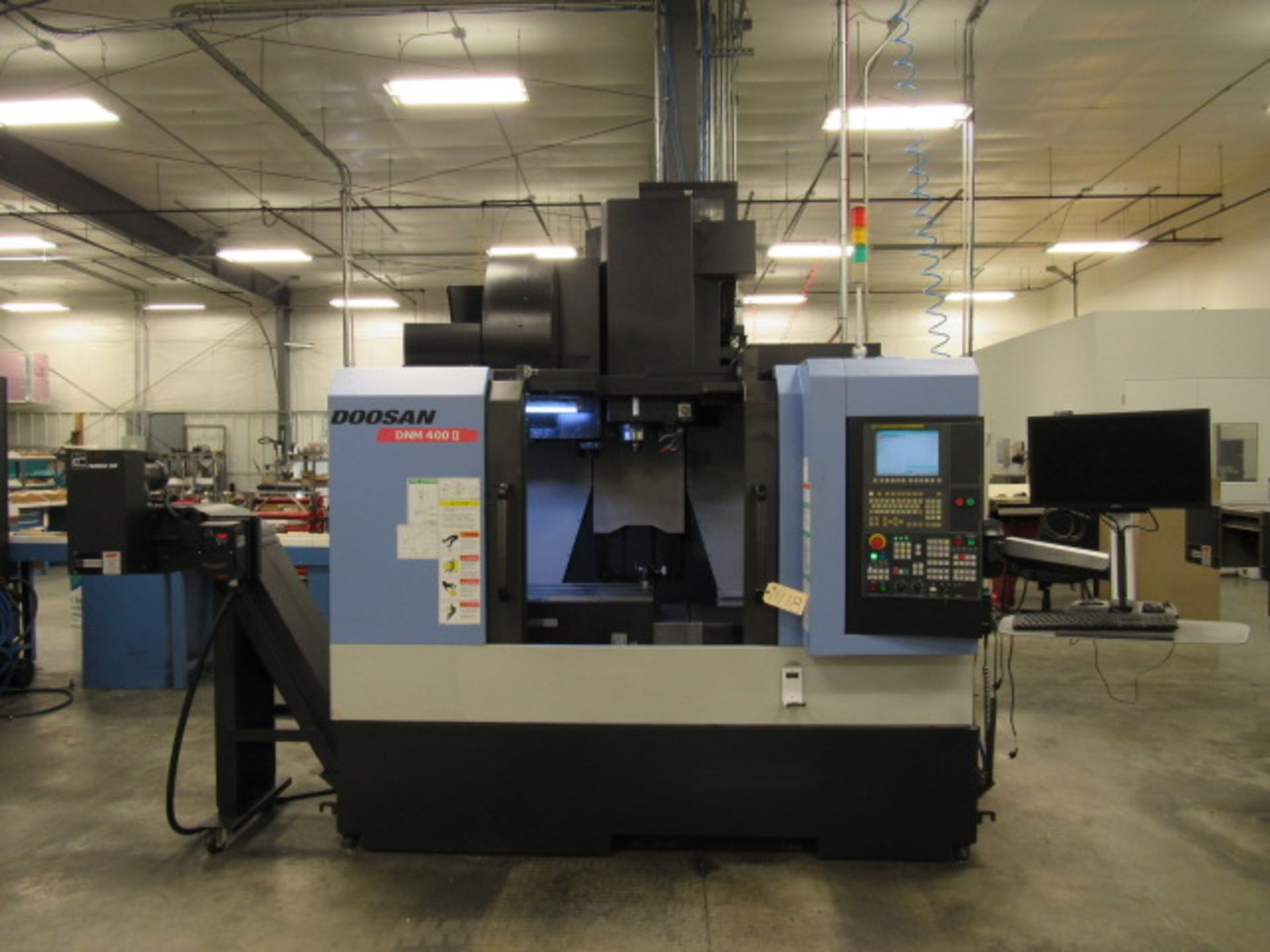 Doosan DNM400II CNC Vertical Machining Center with 36.2'' x 17.1'' Table, Big Plus #40, Spindle - Image 9 of 9