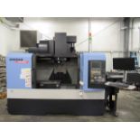 Doosan DNM 500 II CNC Vertical Machining Centers with 47.2'' x 21.2'' Tables, Big Plus #40,