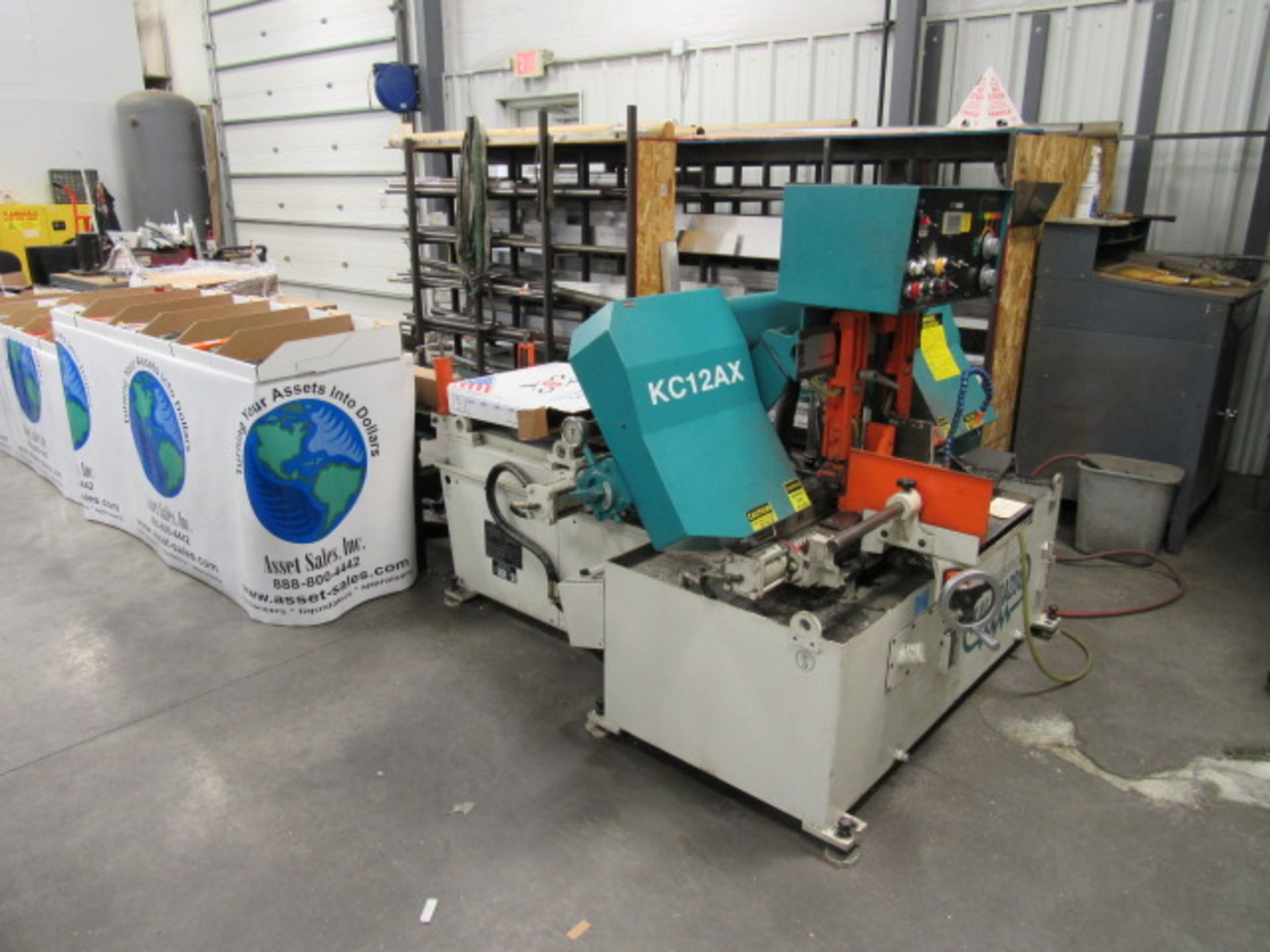 Clausing Kalamazoo KC12AX Automatic Horizontal Band Saw - Image 3 of 8