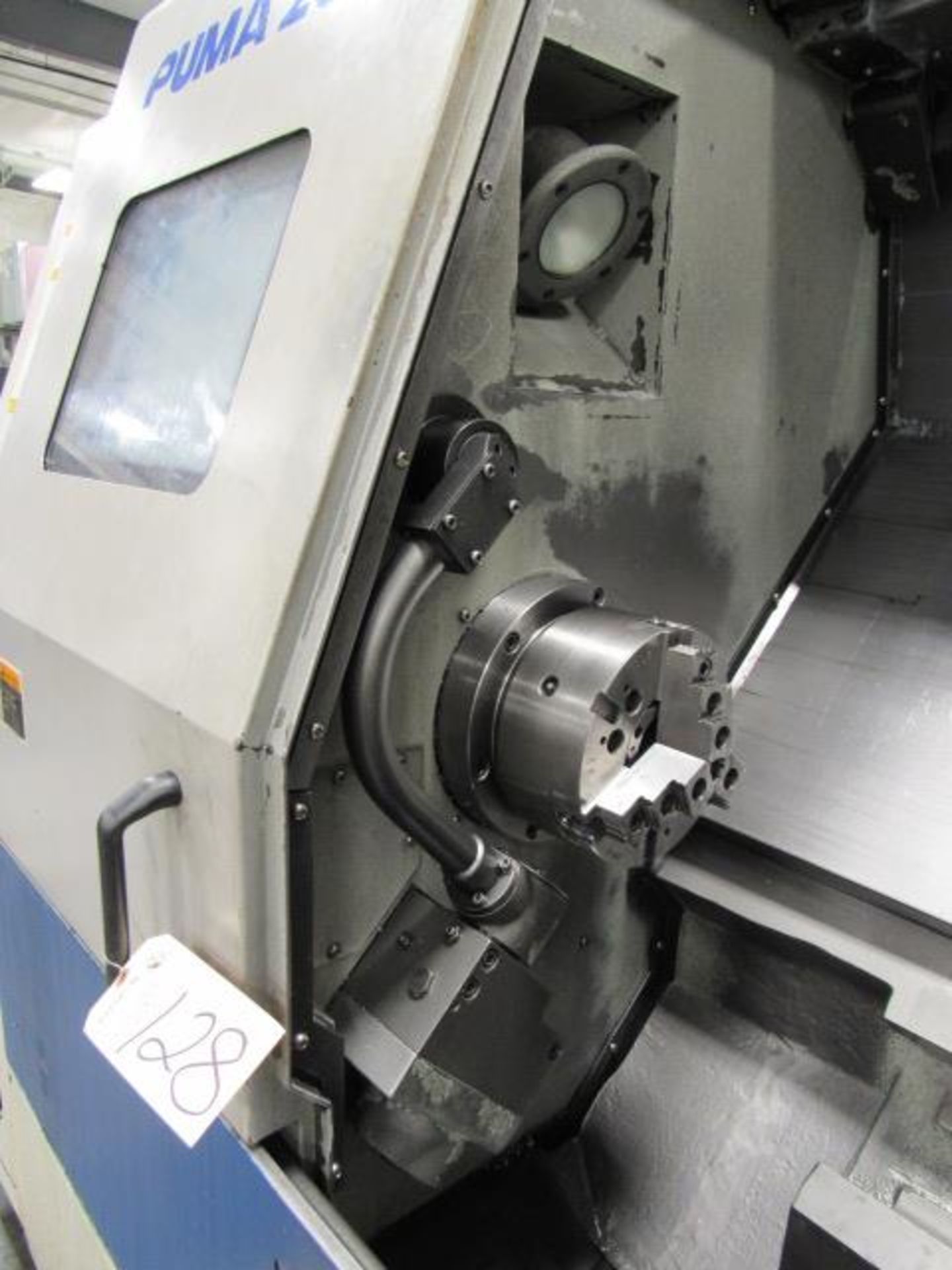 Daewoo Puma 200C CNC Turning Centers with 8'' 3-Jaw Chucks, 21'' Swing x 26.3'' Centers, Spindle - Image 3 of 8