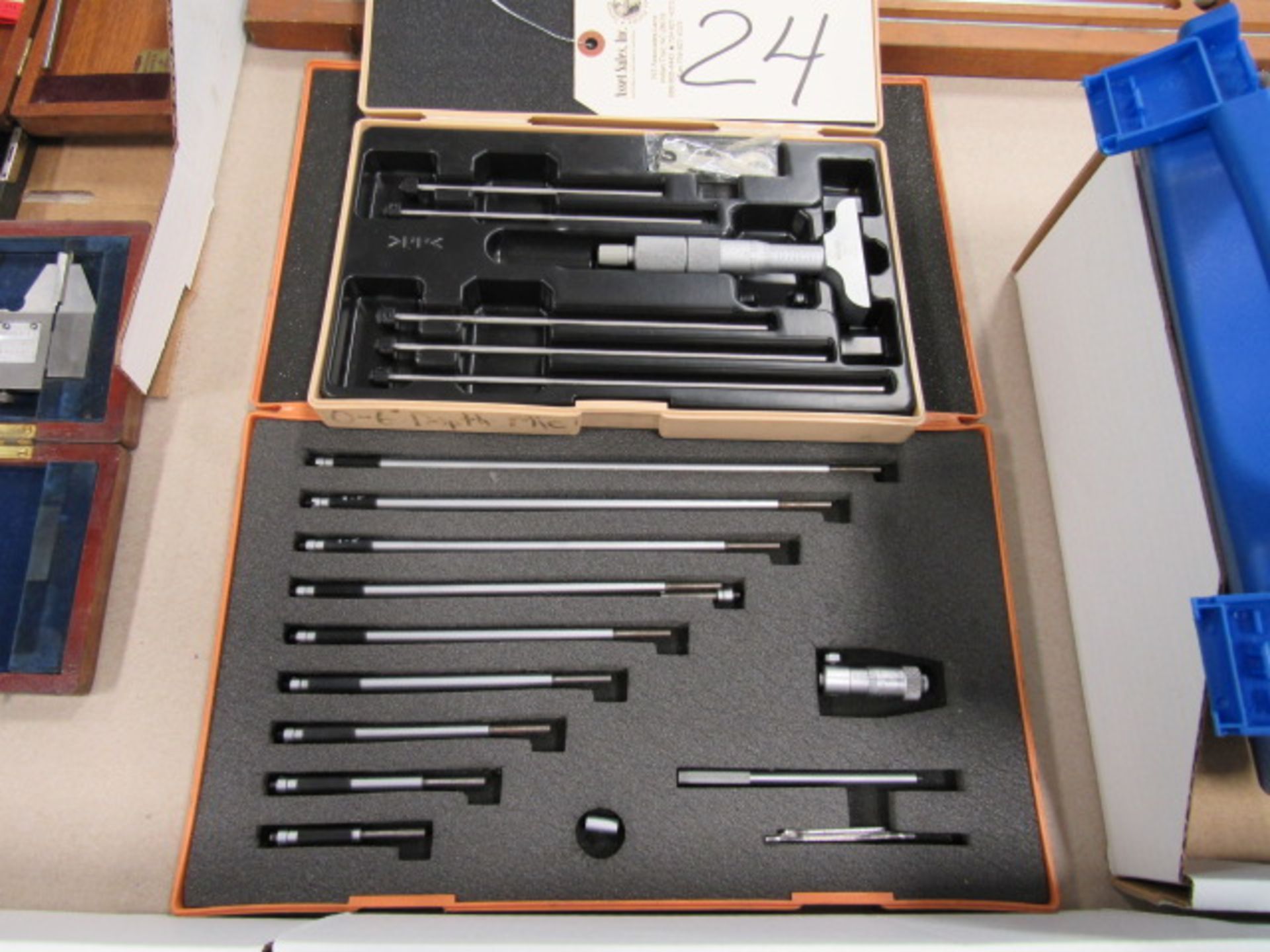 2'' - 12'' Inside Micrometers & 0'' - 6'' Depth Micrometers