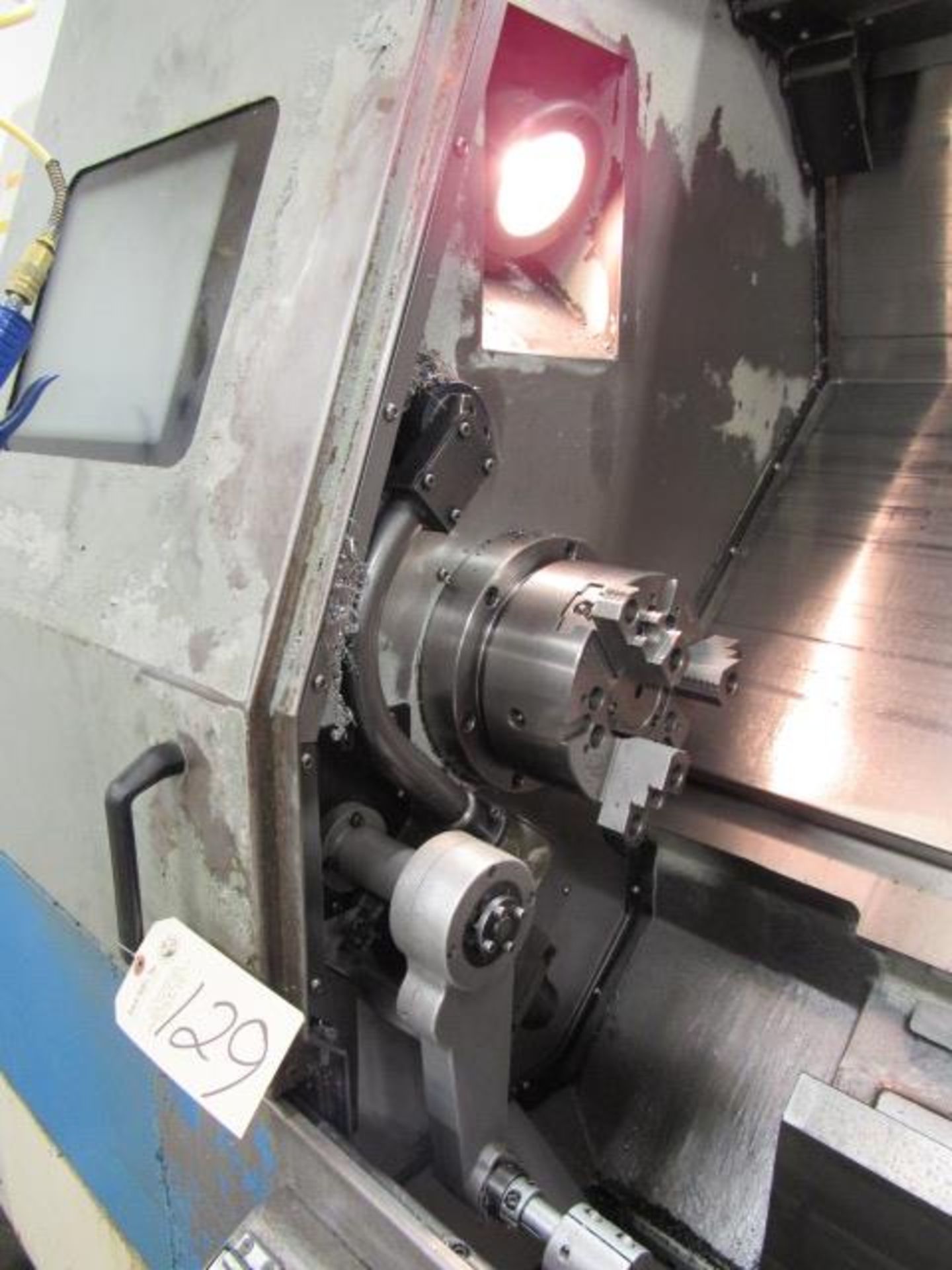 Daewoo Puma 200C CNC Turning Centers with 8'' 3-Jaw Chucks, 21'' Swing x 26.3'' Centers, Spindle - Bild 2 aus 8