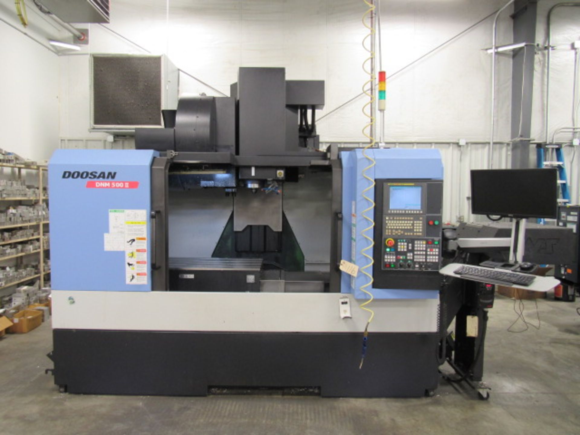 Doosan DNM 500 II CNC Vertical Machining Centers with 47.2'' x 21.2'' Tables, Big Plus #40, - Image 9 of 9