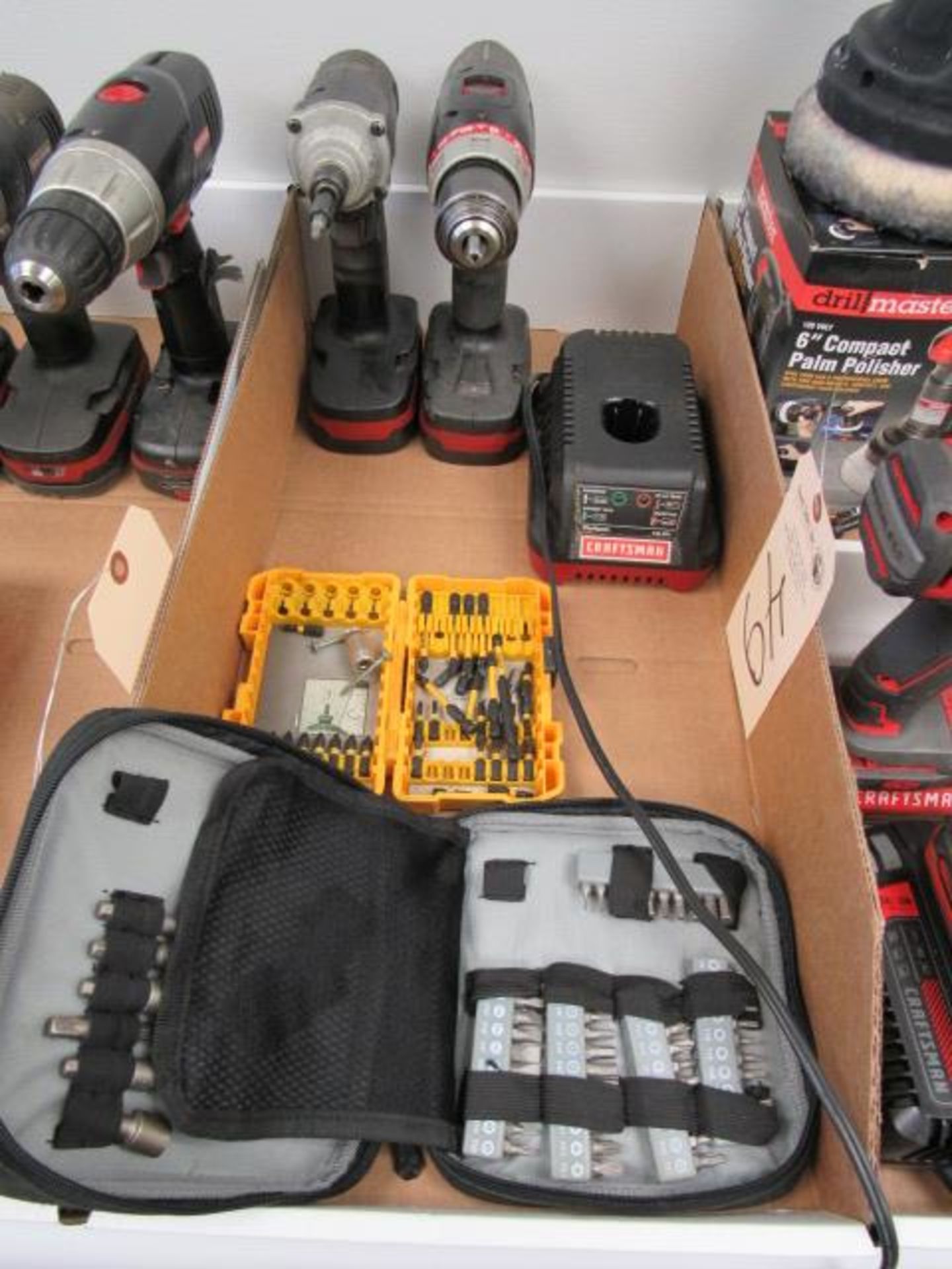 (1) Craftsman 19.2V Drills & (1) Impact Gun & Charger & Battery