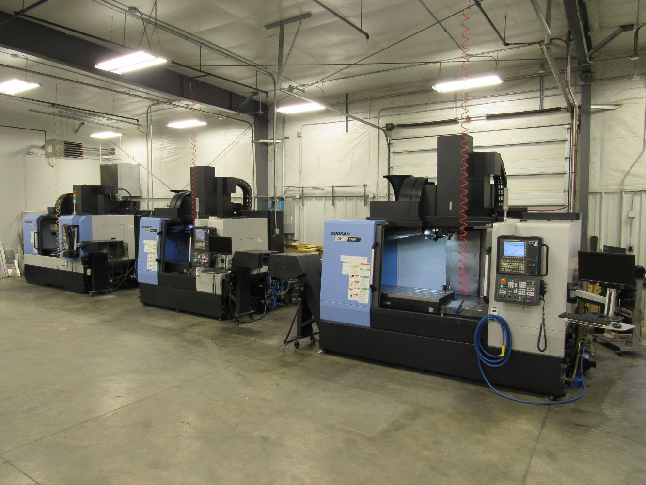 M&S PRECISION MACHINE - High Precision Late Model Doosan CNC Machining Facility