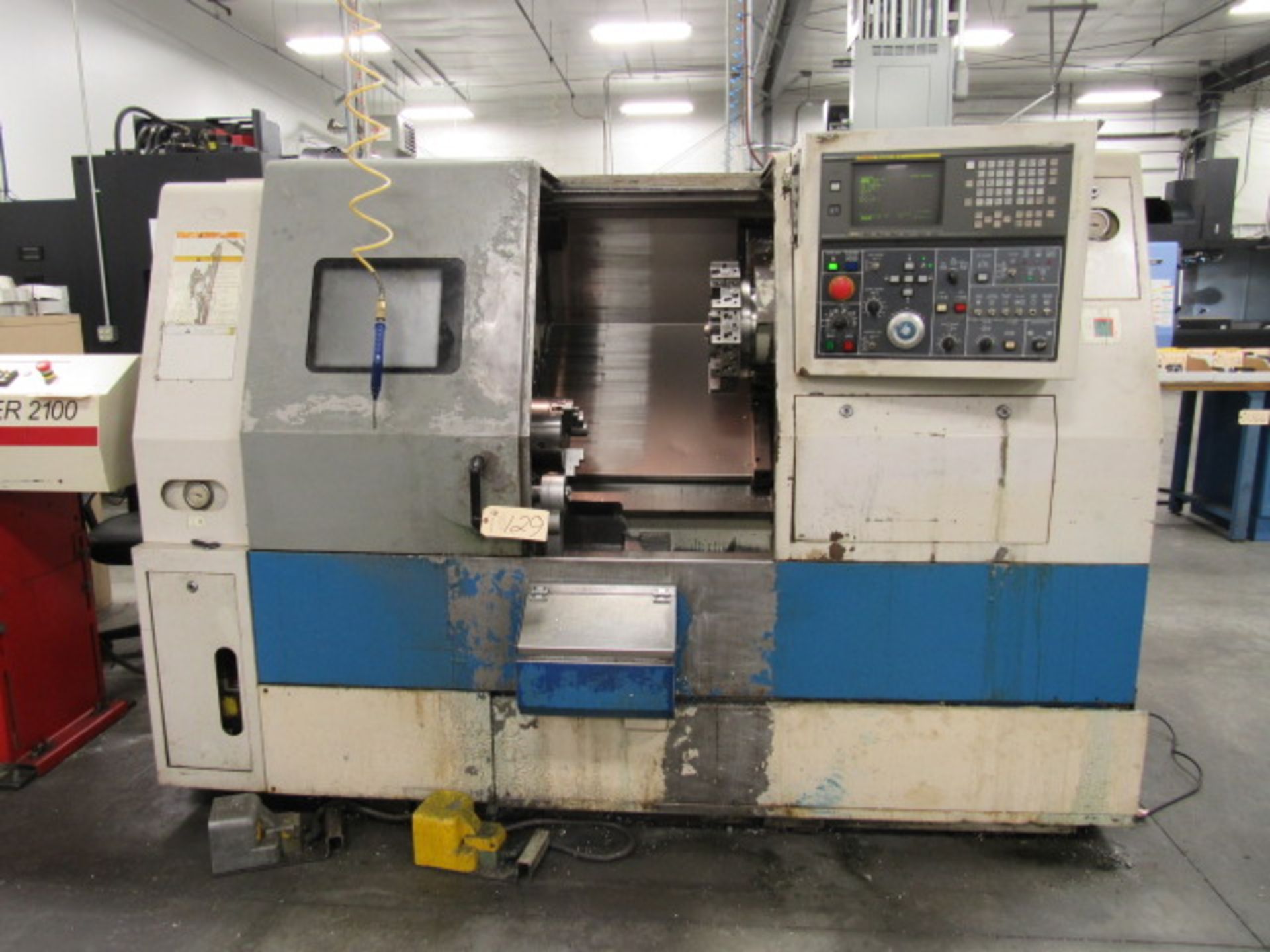 Daewoo Puma 200C CNC Turning Centers with 8'' 3-Jaw Chucks, 21'' Swing x 26.3'' Centers, Spindle - Image 8 of 8