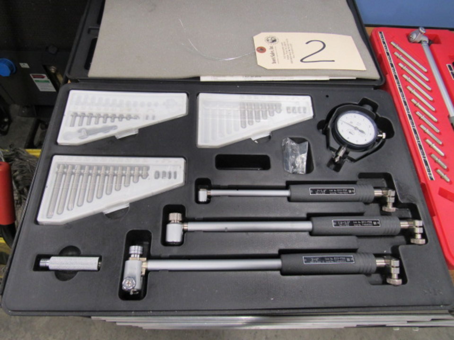 Mitutoyo .7'' - 6'' Bore Gauge Set