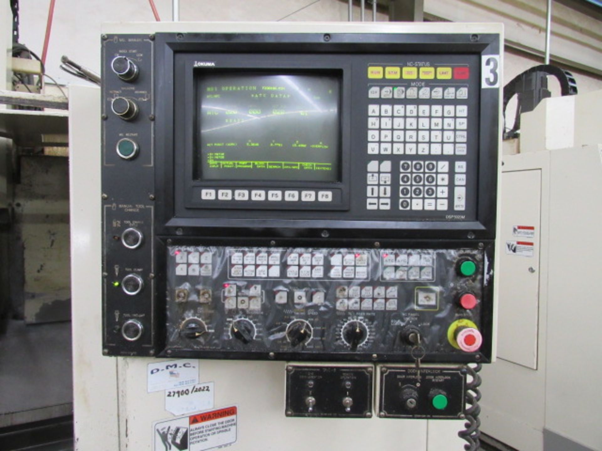 Okuma Cadet-V 4-Axis CNC Vertical Machining Center - Image 3 of 8