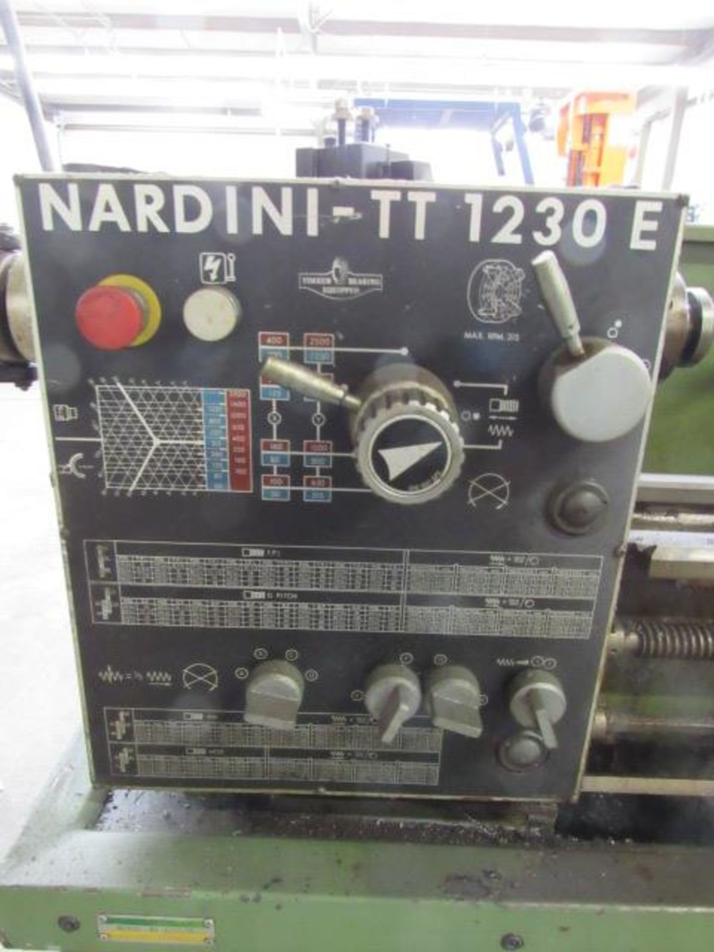 Nardini TT 1230 E ''True Turn'' 12'' x 30'' Tool Room Lathe - Image 5 of 5