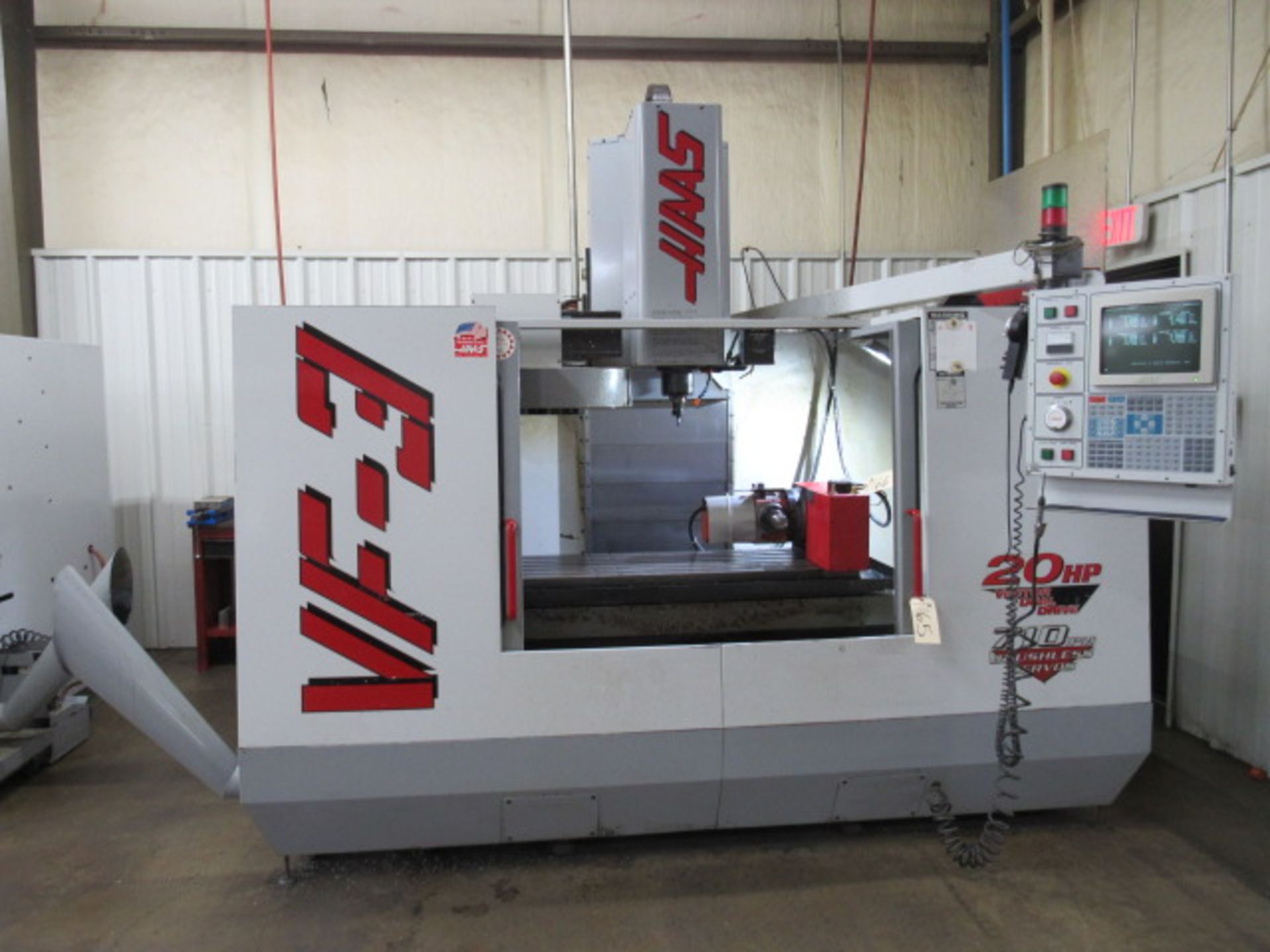 Haas VF-3D 4/5-Axis CNC Vertical Machining Center - Image 3 of 7