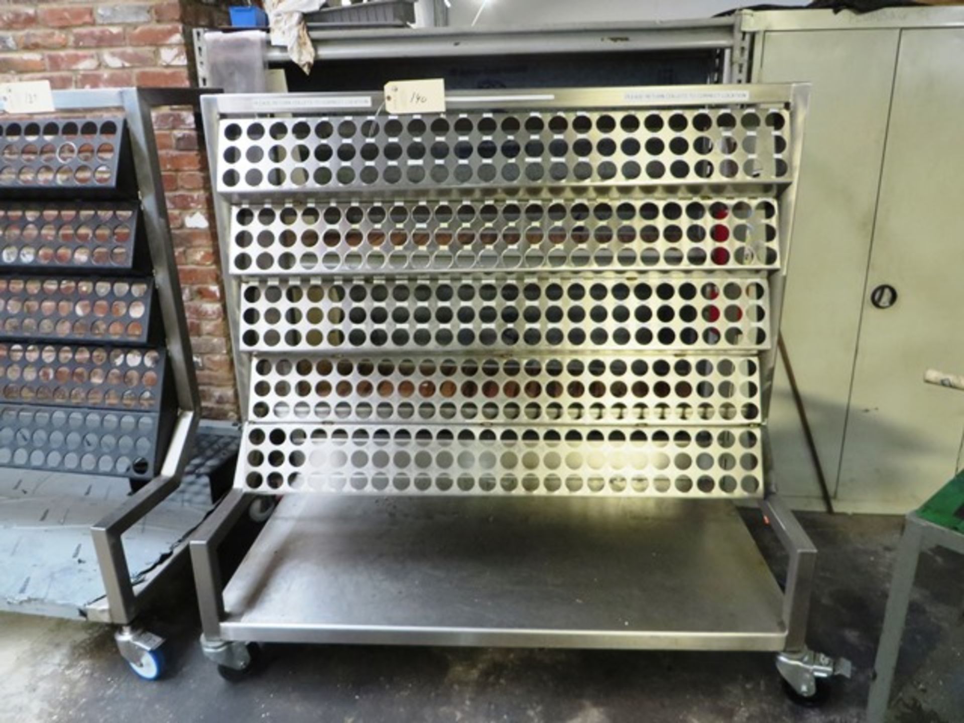 Portable 40 Taper Tool Cart, Shop Built