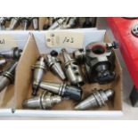 (7) CAT 40 Taper Tool Holders & Tool Presetter