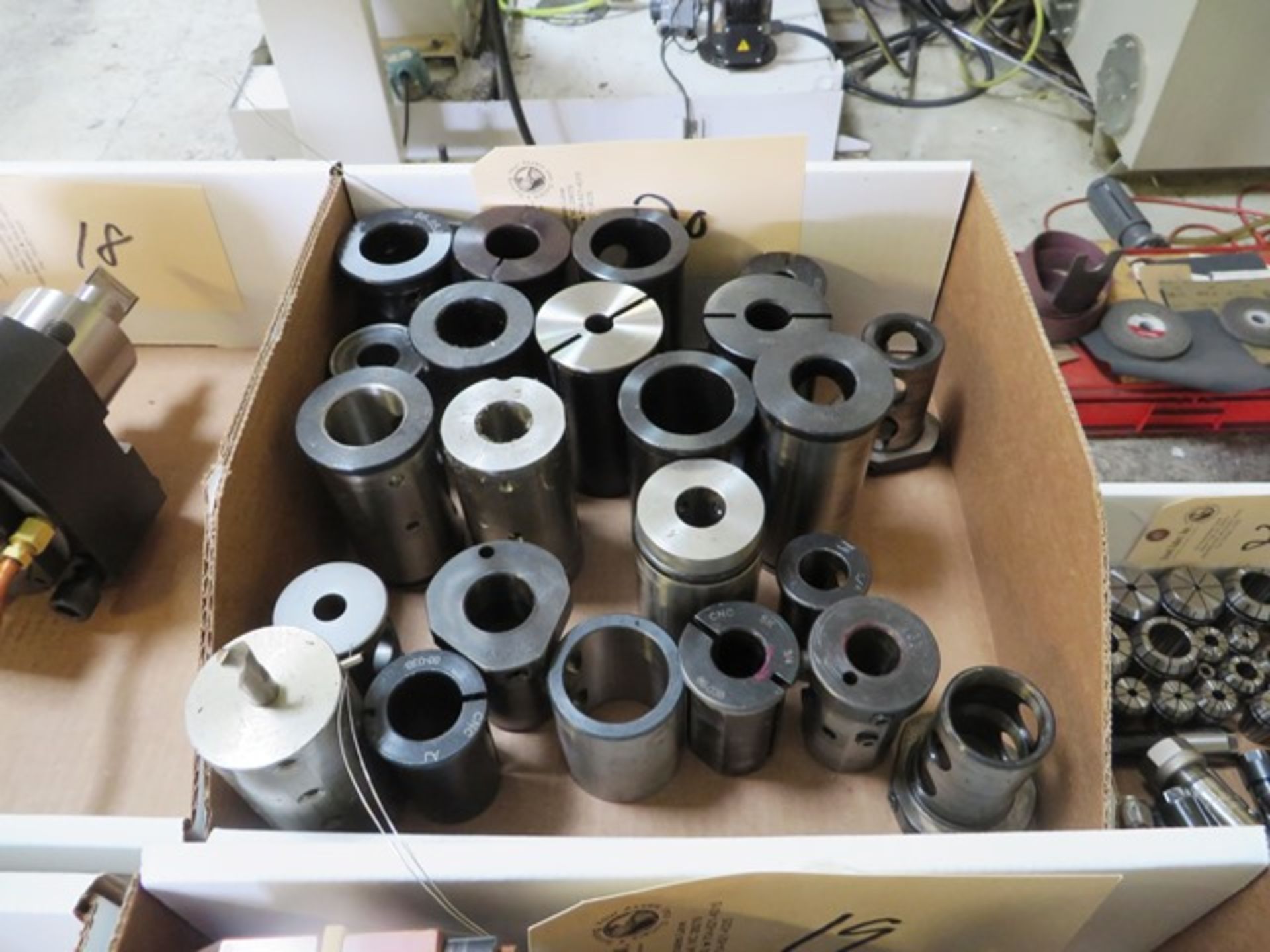 Assorted Bushings & Boring Bar Holders for Turning Center