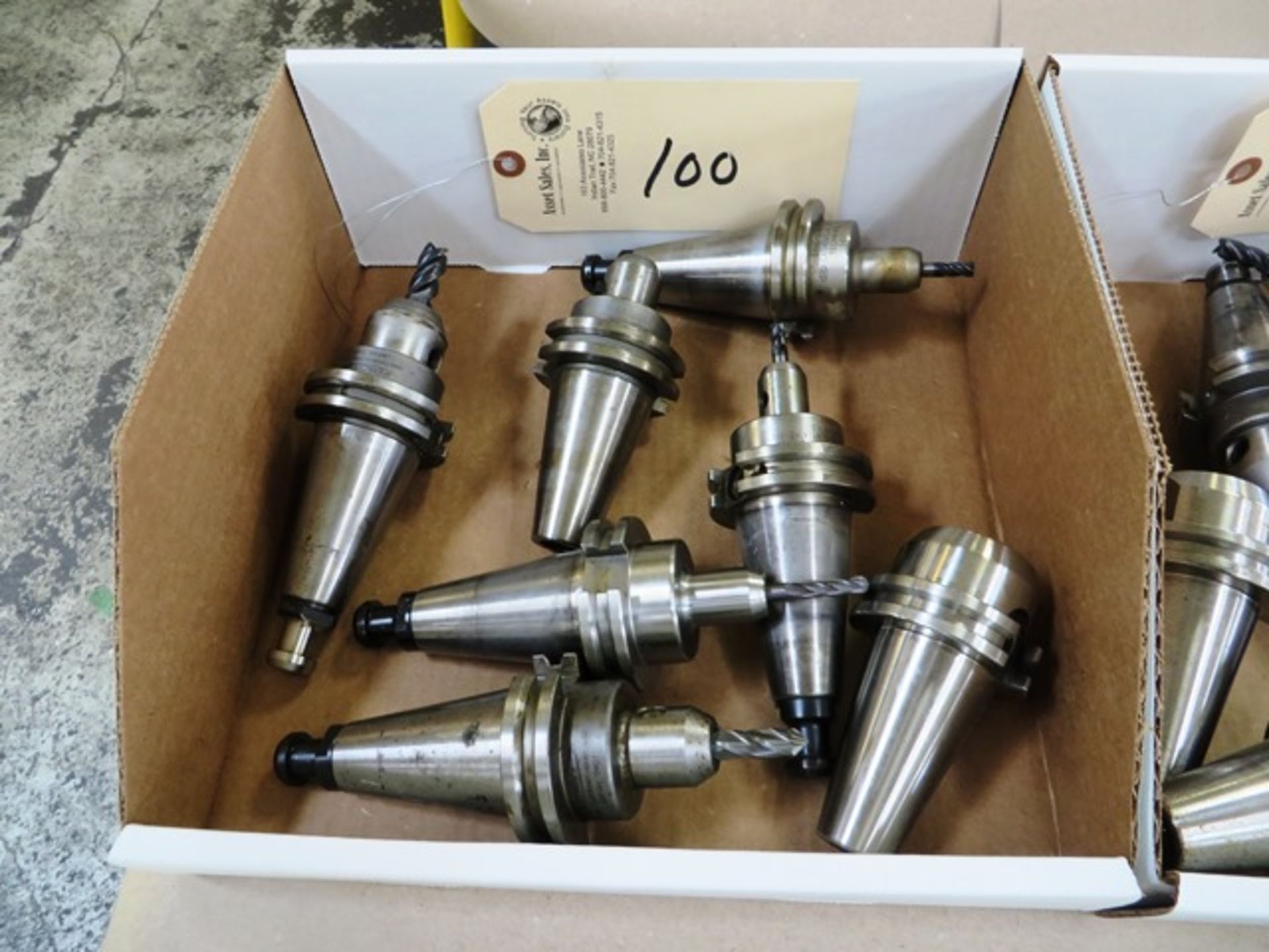 (7) CAT 40 Taper Tool Holders