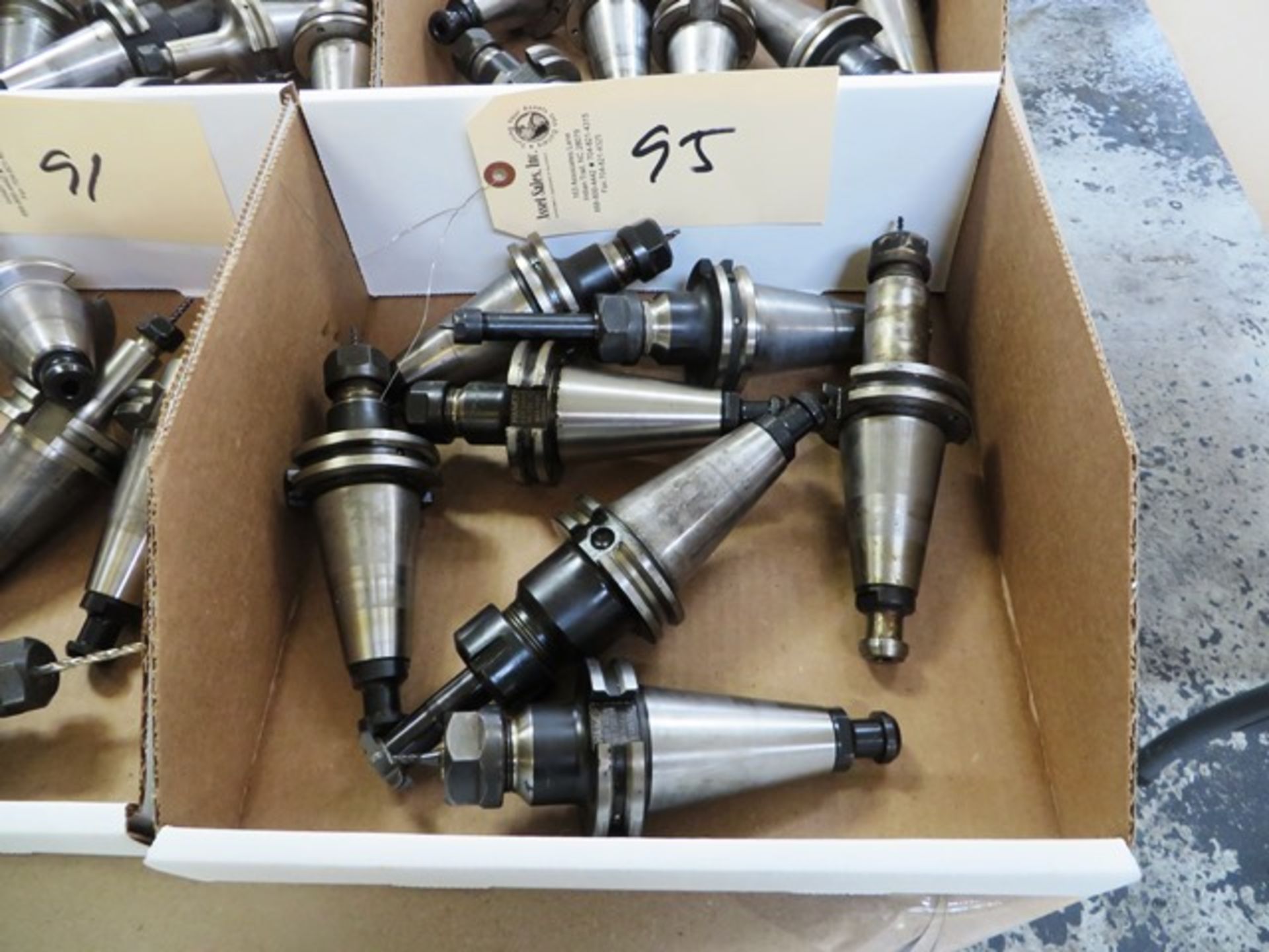 (7) CAT 40 Taper Tool Holders