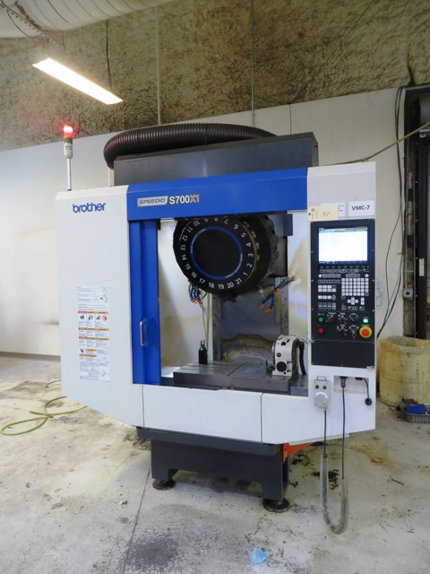 Brother Speedio S700X1 CNC Vertical Milling / Tapping Center - Image 4 of 8