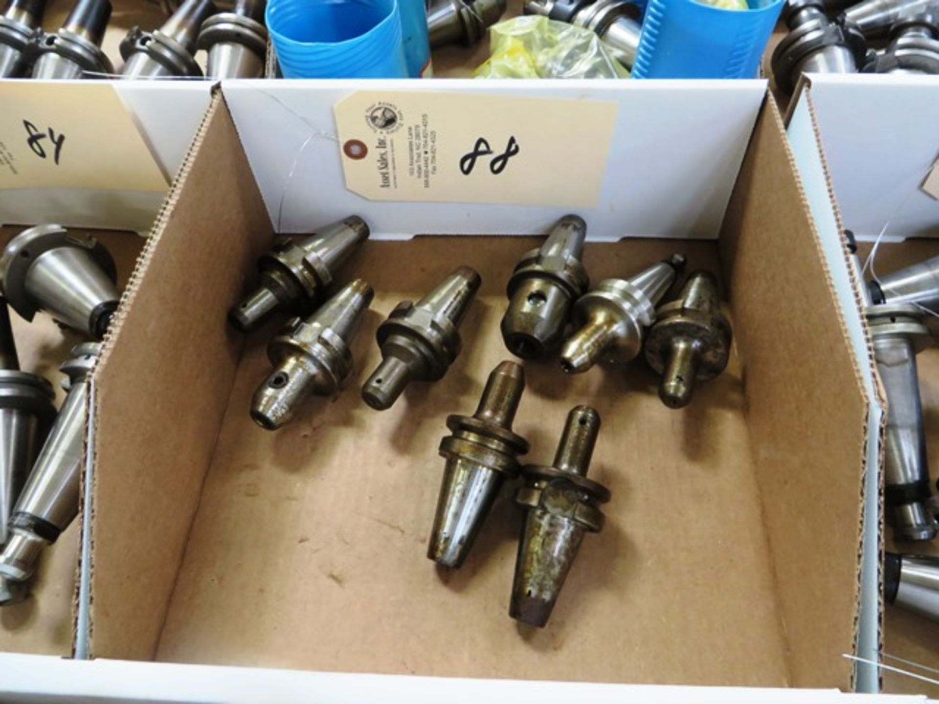 (8) BT 30 Taper Tool Holders