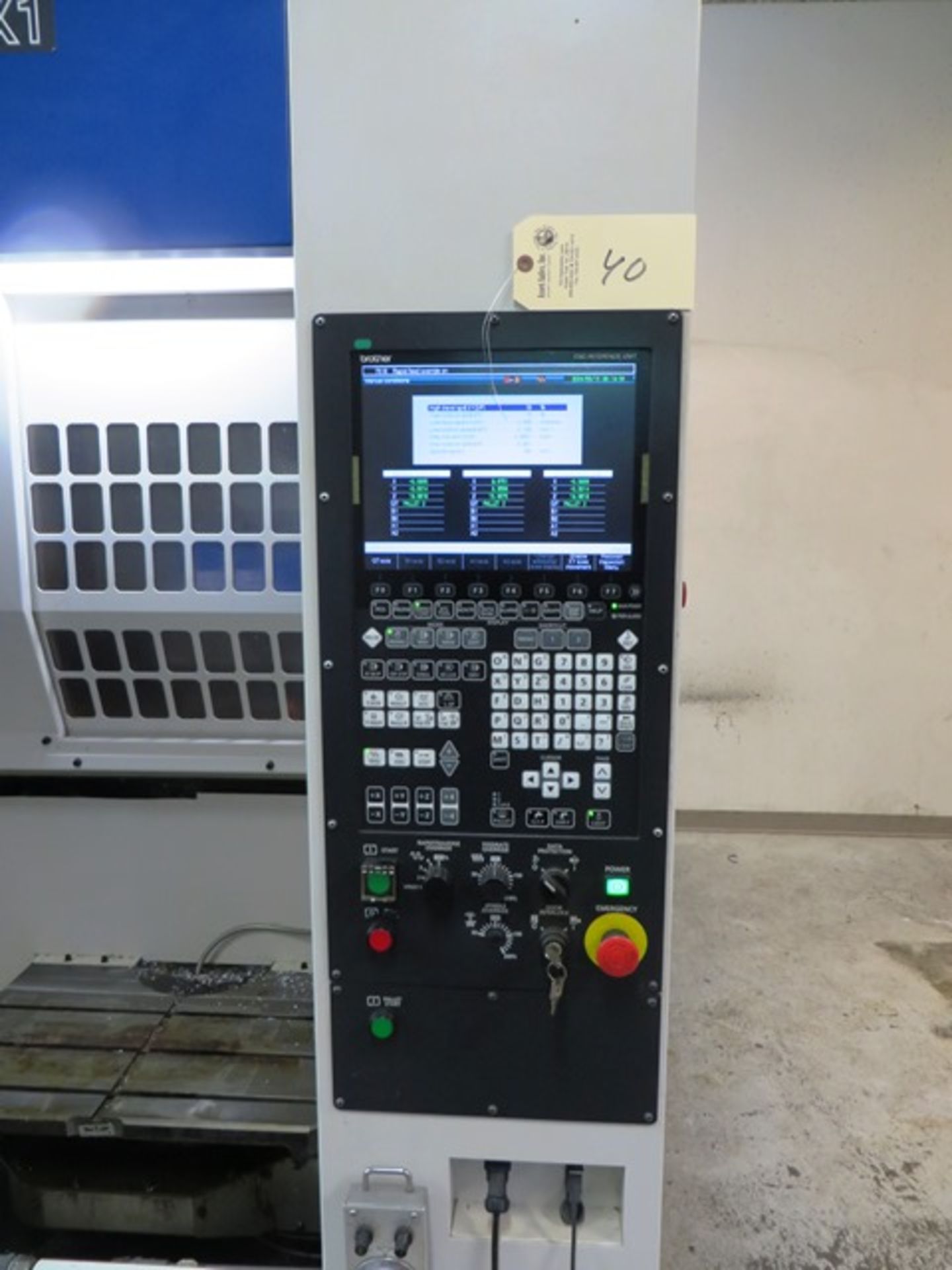 Brother Speedio R450X1 CNC Vertical Milling / Tapping Center - Image 2 of 8