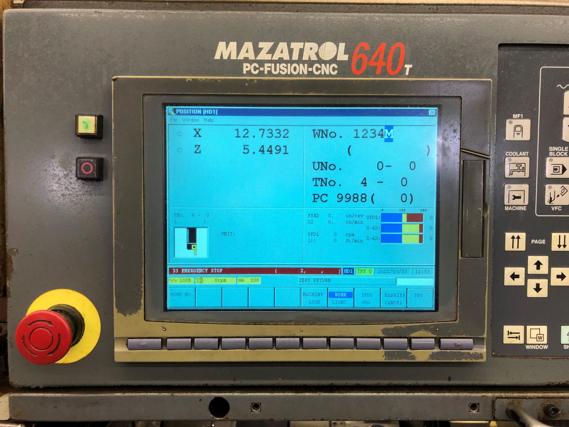 Mazak Multiplex 4200 Dual Spindle CNC Turning Center - Image 9 of 11
