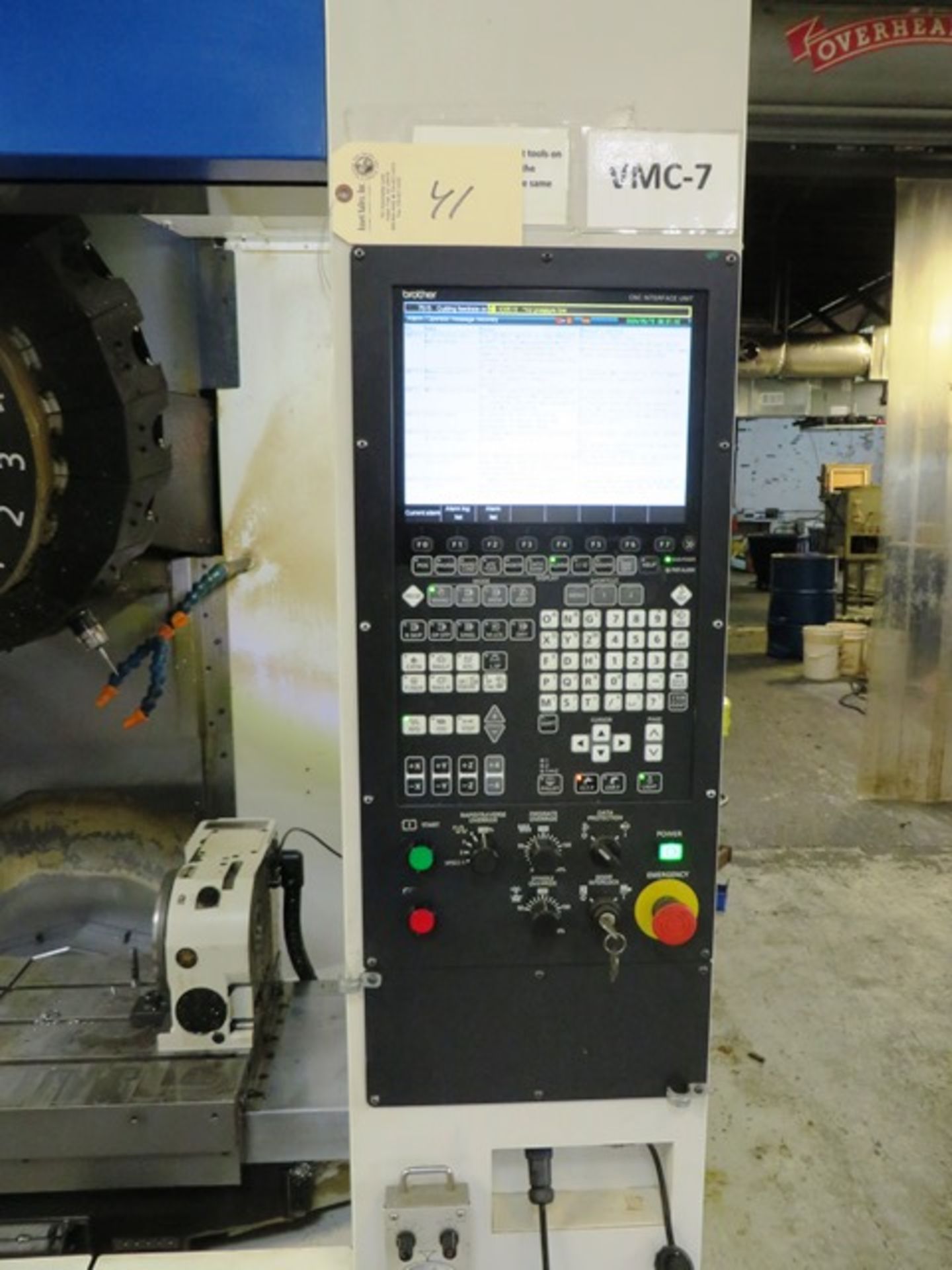 Brother Speedio S700X1 CNC Vertical Milling / Tapping Center - Image 2 of 8