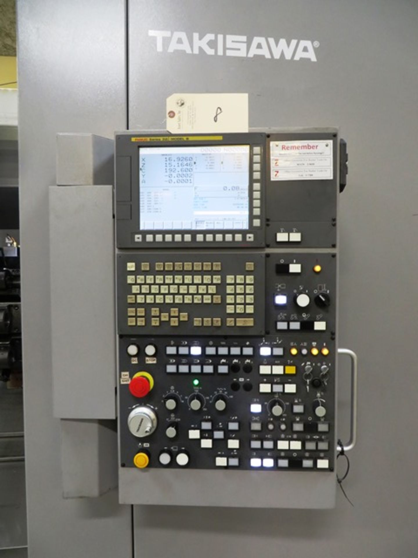Takisawa TS-4000 YS CNC Turning Center - Image 2 of 8