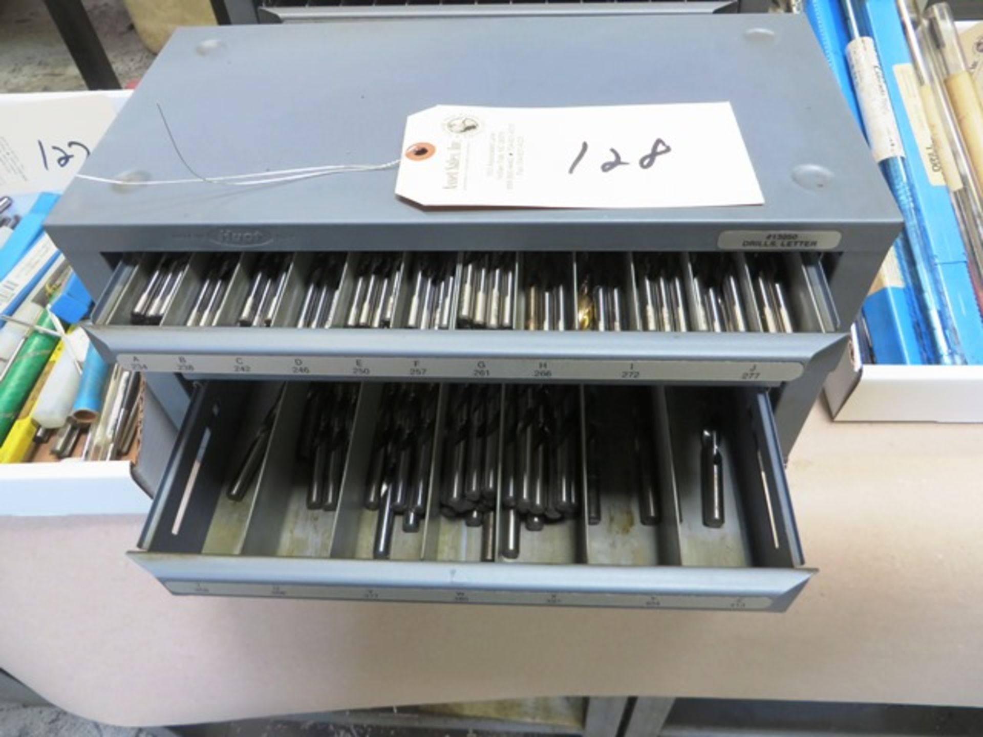 Huot 3 Drawer Index Box with Drills