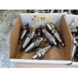 (7) CAT 40 Taper Tool Holders