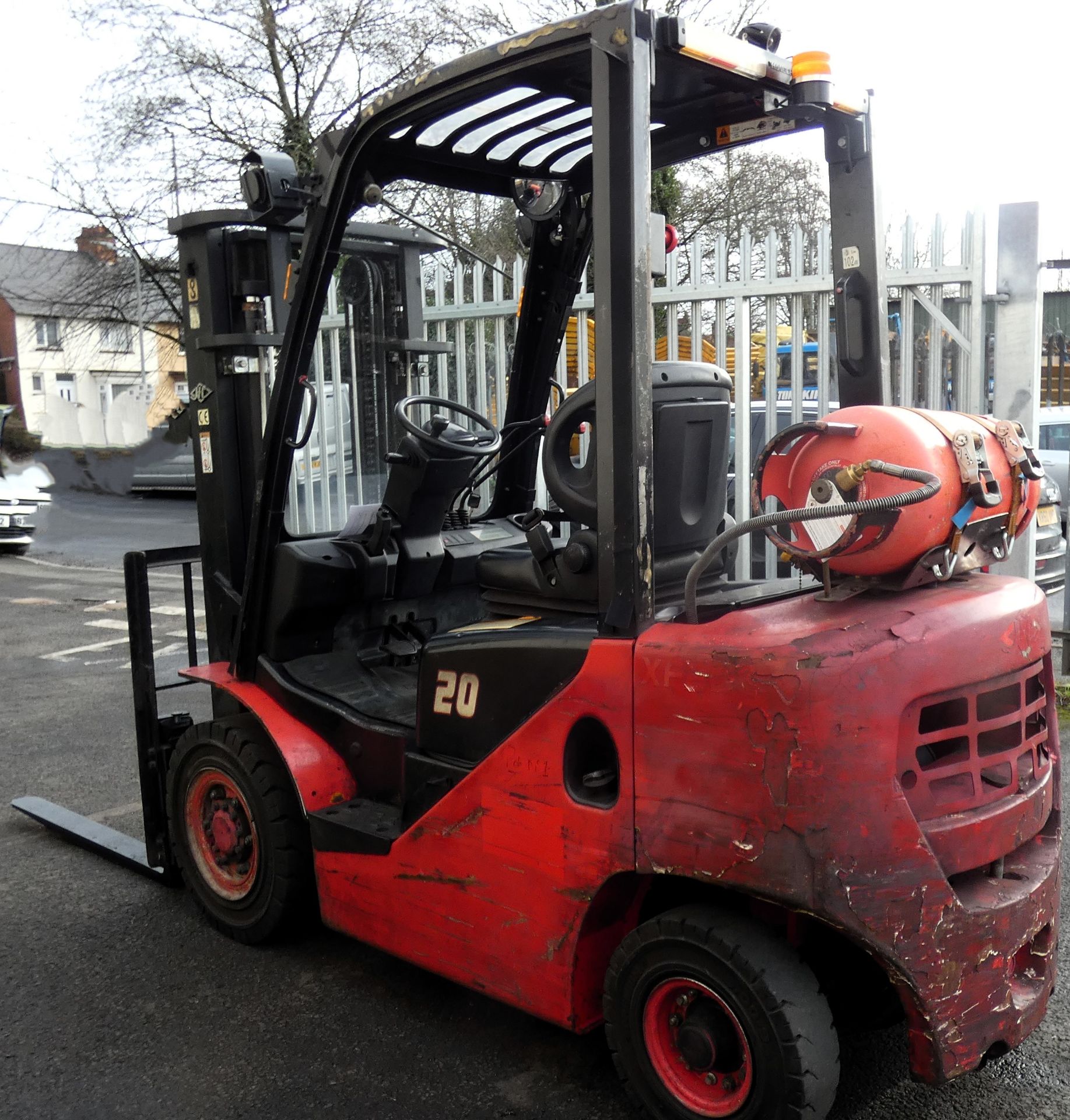 Hangcha HC Gas Powered Fork Lift Truck - Image 2 of 16