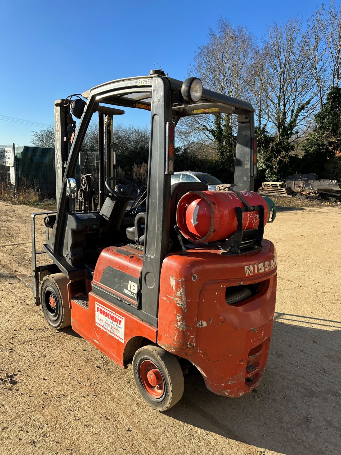 Nissan Gas Powered Fork Lift Truck